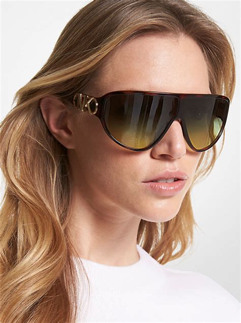 michael kors empire shield sunglasses|Empire Shield Sunglasses .